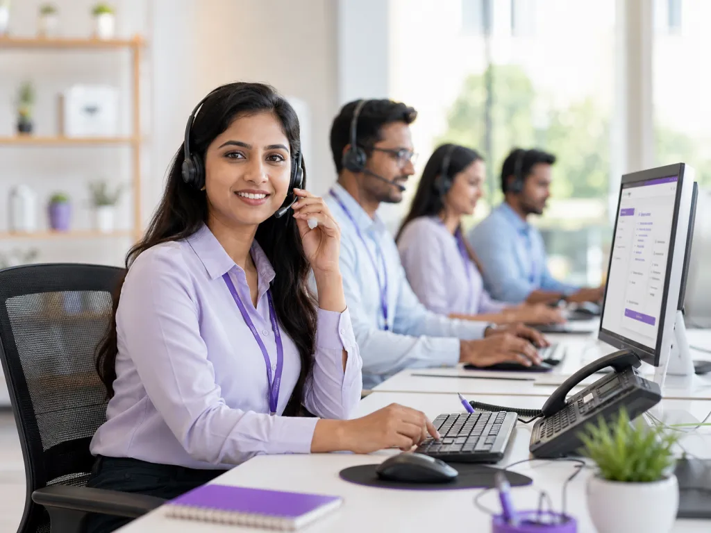 Yepsta team helping an Indian service business owner