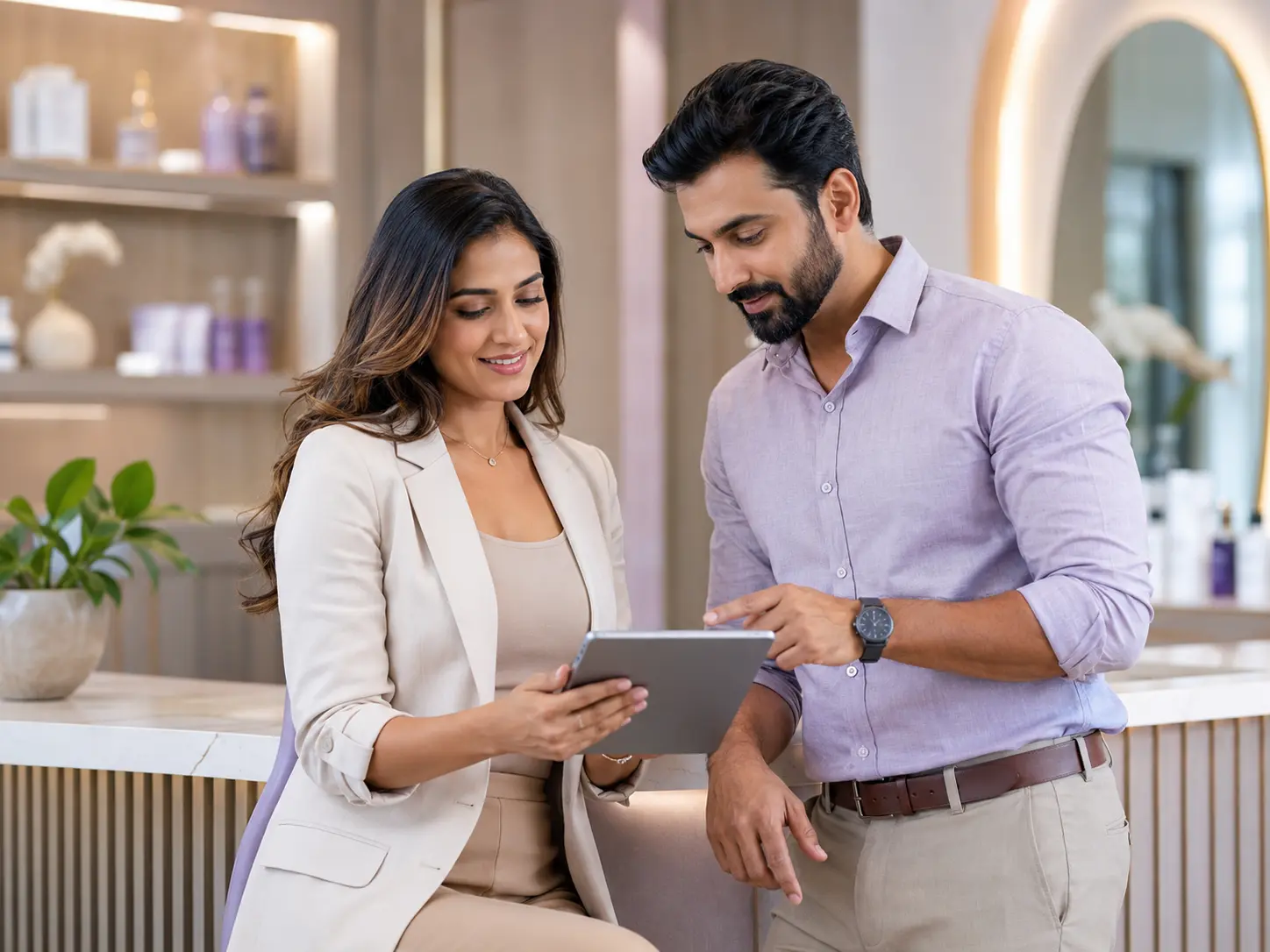 Indian business owners building their local service brand